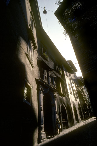 Bergame, dans une ruelle de la vieille ville